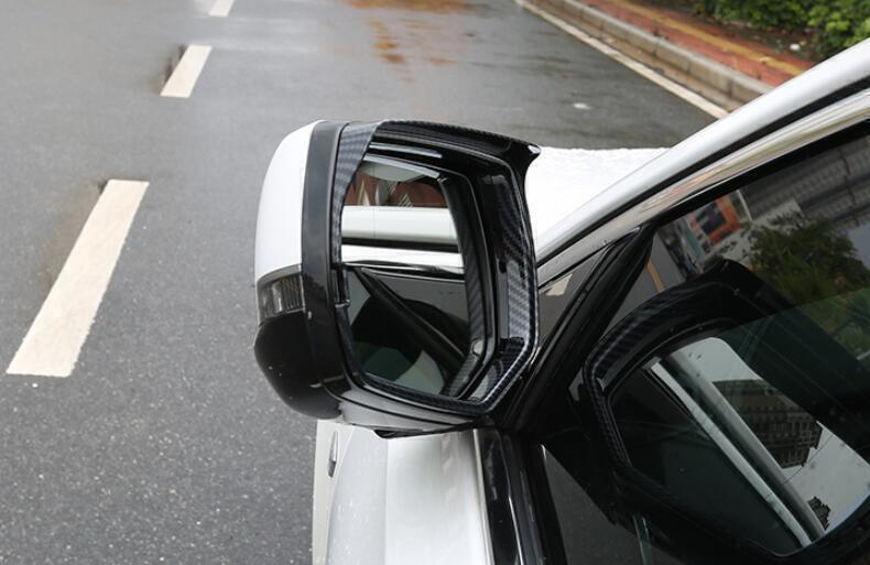Exterior Rear View Mirror Frame Trim 2X Carbon Fiber for Cadillac CT5 2020-2024