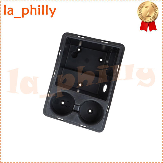 Black for Dodge for Ram Full Center Console Cup Holder  Bin Storage 1QR15DX9AA Q