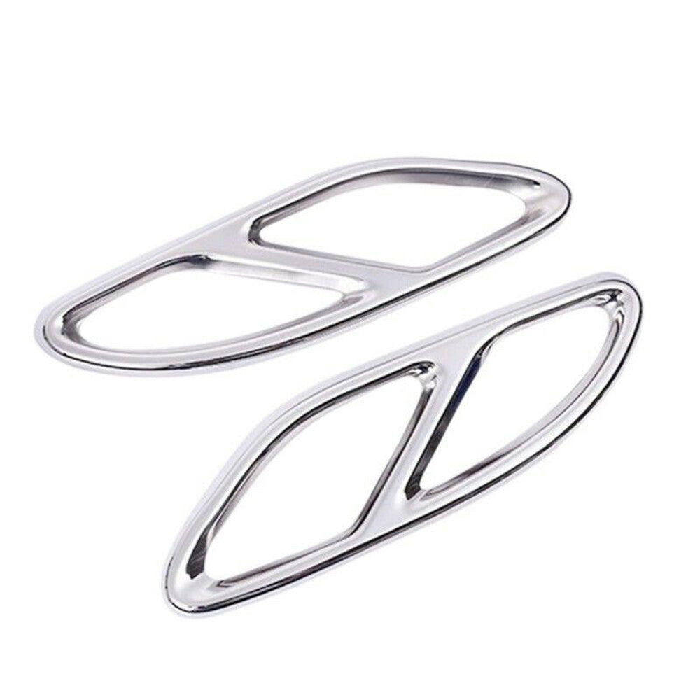 Pair Cover Tip Cover Trim for Benz C GLC B E A Class W205 W246 W212 W213 W176