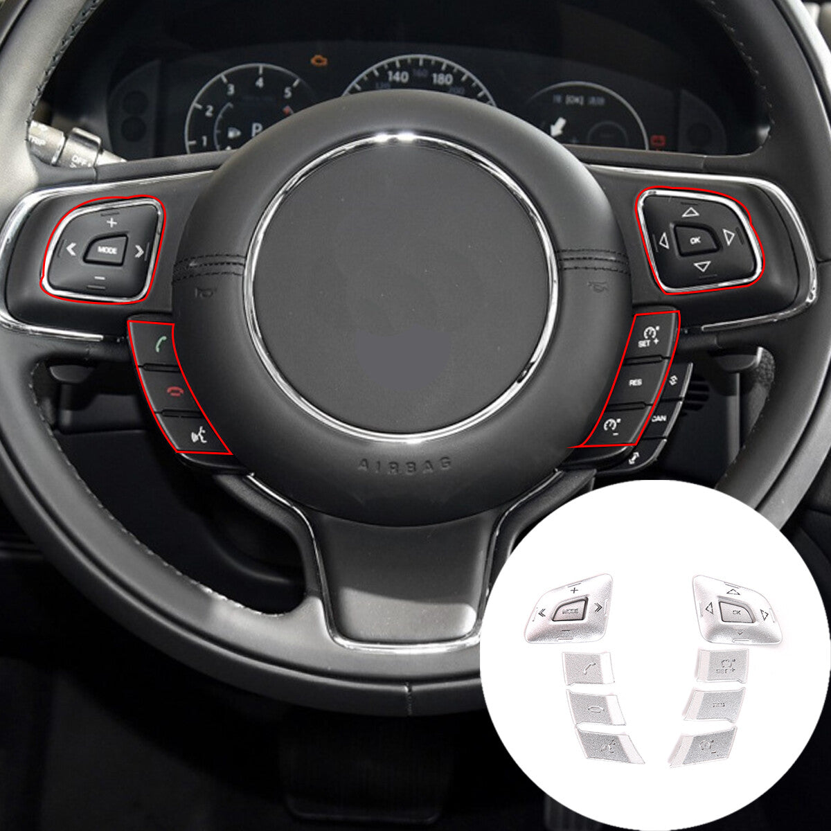 Shiny Black for Subaru WRX 2022-2023 Sedan Side for Smart Door Handle Accessories- v