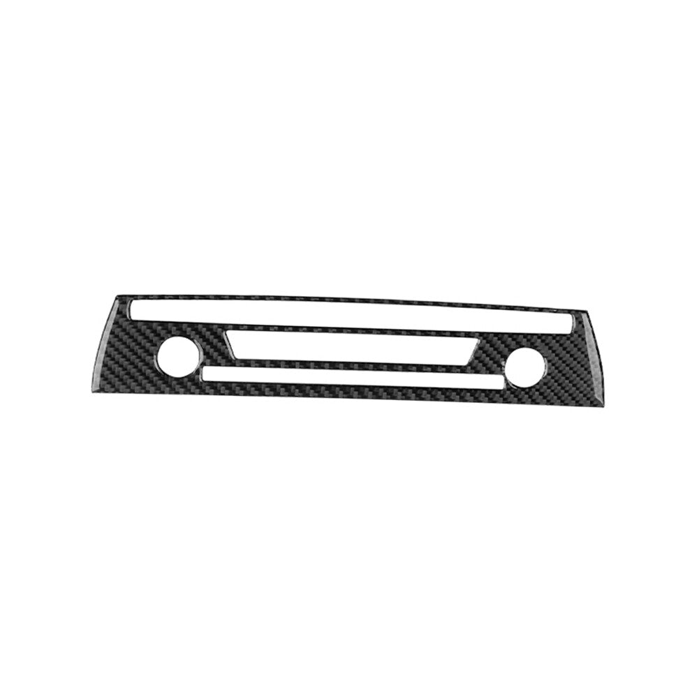 Carbon Fiber CD Control Panel Trim Type B for BMW X3 2004-2010