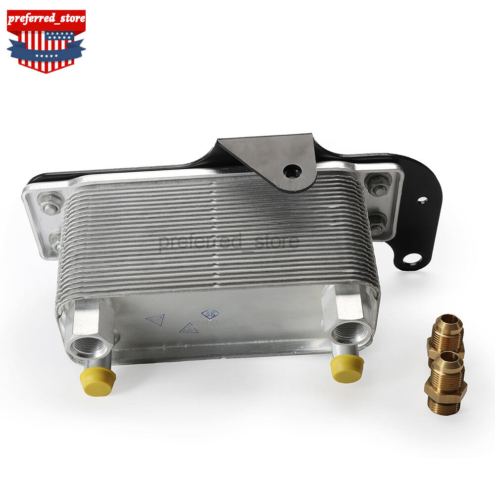 Transmission oil cooler with bracket for Dodge for Ram 2500 5.9L 2003-2009 68004317AA- v