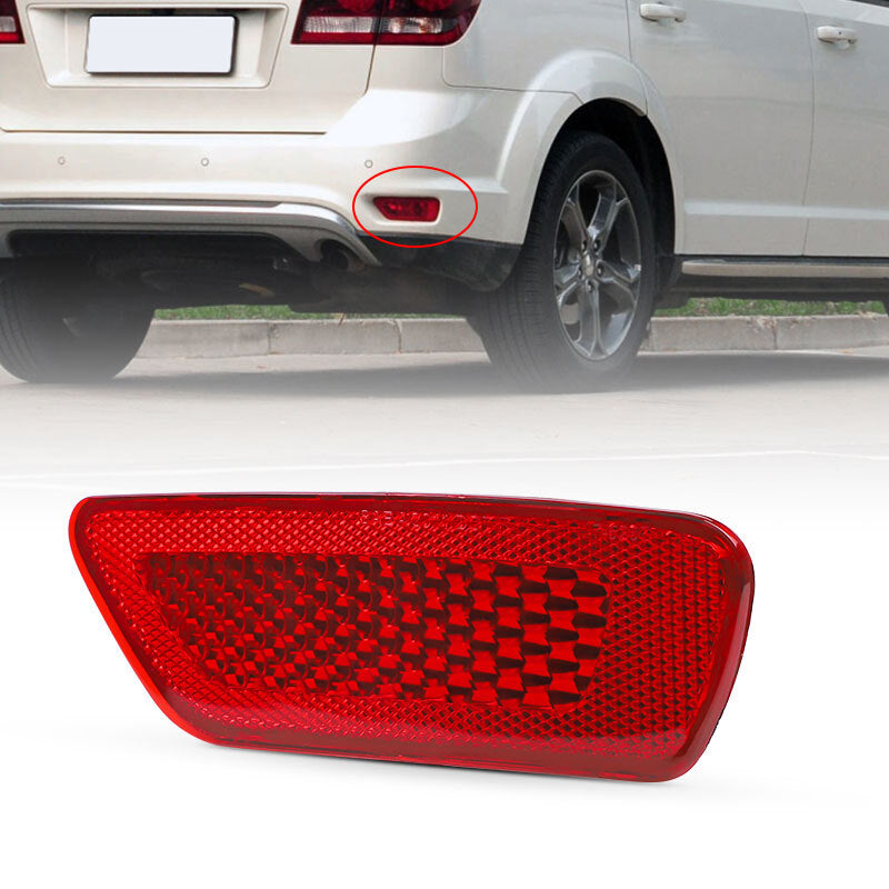 Right Passenger Rear Bumper Reflector Light RH for Jeep Compass for Dodge Journey us