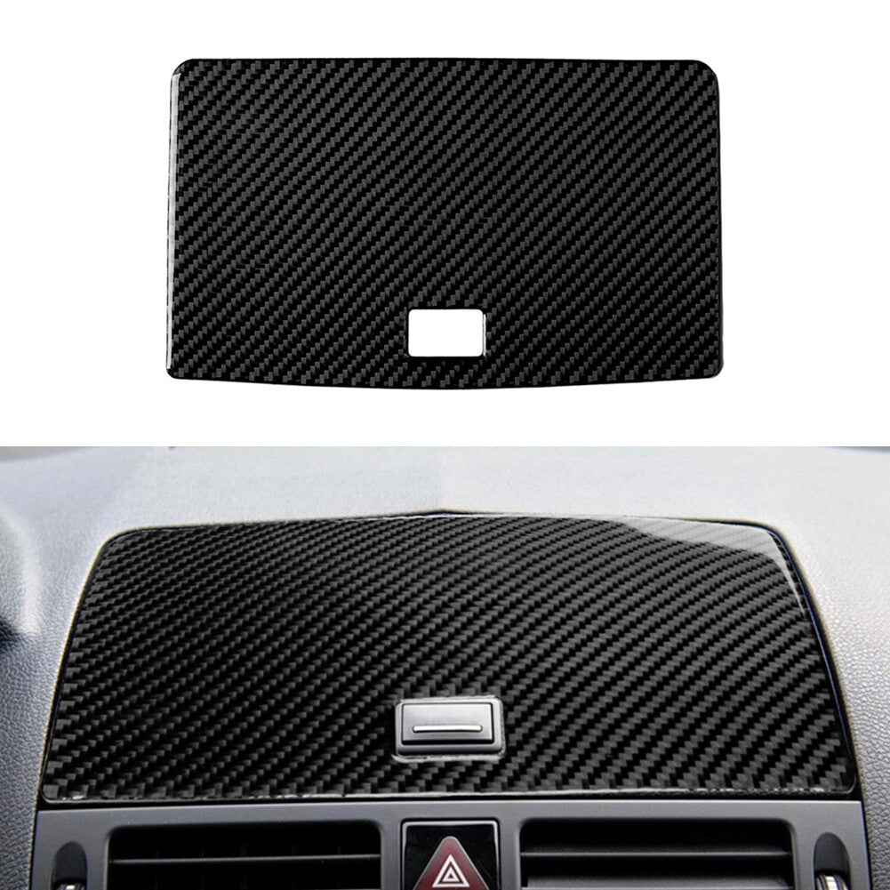 for Mercedes-Benz C-Class W204 Carbon Fiber Navigation Control Panel Trim