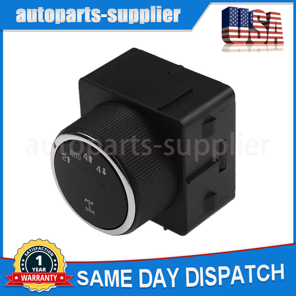 Transfer Case Selector Switch Knob 4WD for 2008-2014 for Chevrolet for GMC 25878425