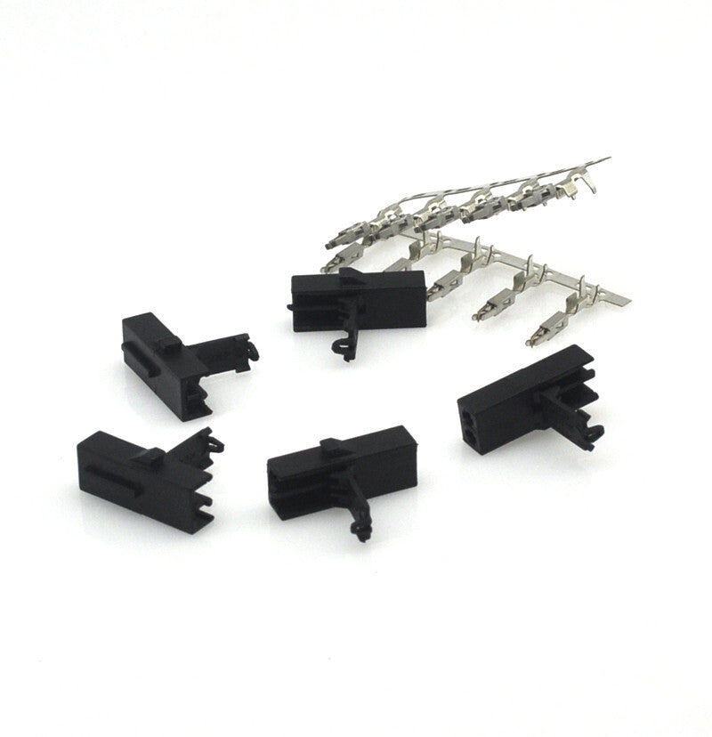 set of 5 2Pin Connector Plug terminals socket joint for VW for AUDI Various uses v