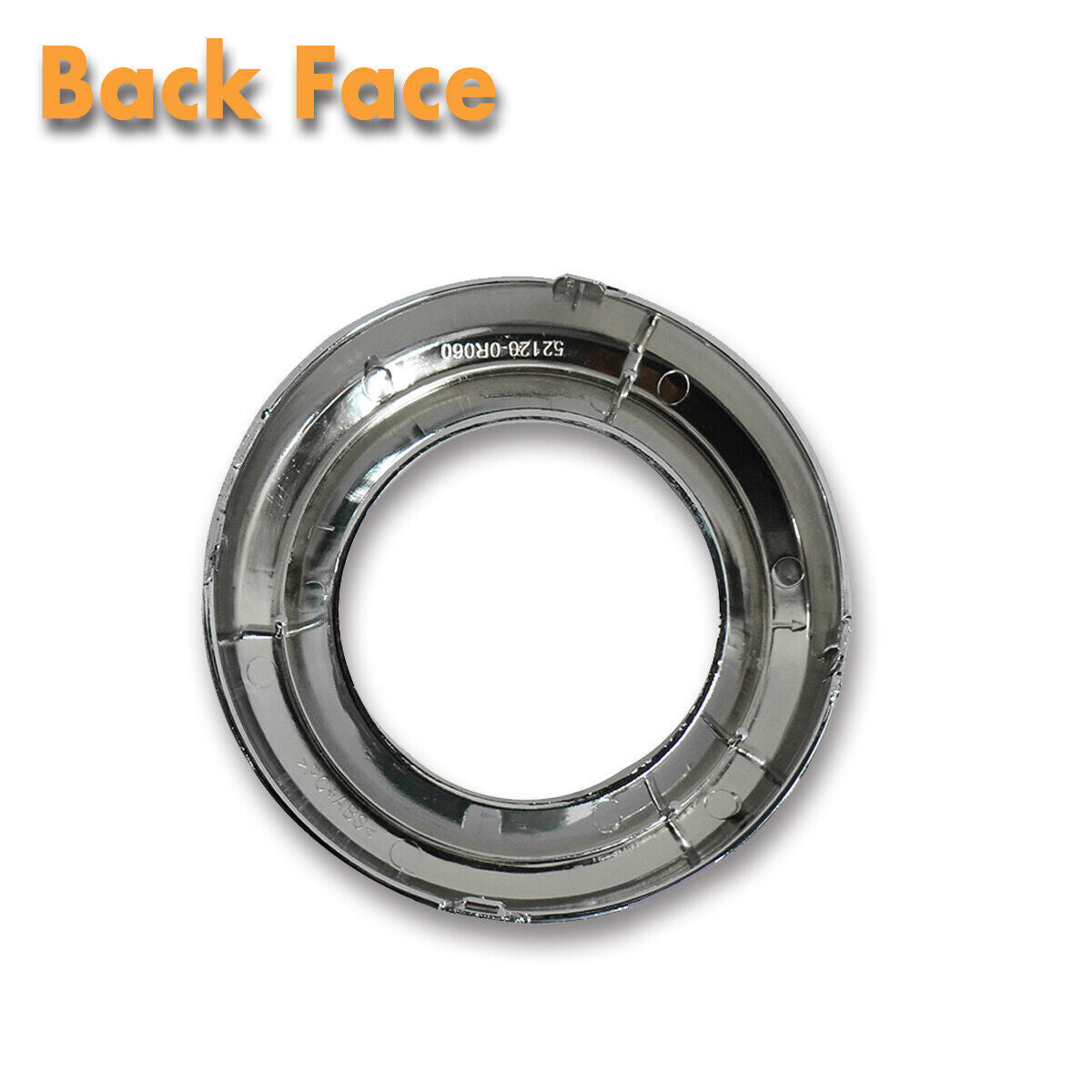 Chrome Front Left Fog Lamp Light Bezel Cover Ring Trim Fit for Toyota RAV4 2012