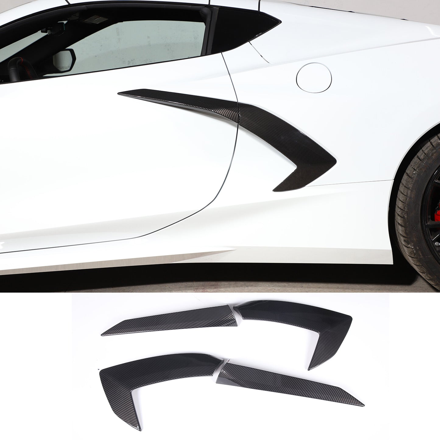 for 2020 - 2024 Supra SMOKE Tail Lights Rear Deck Eyelid Cover Tint Vinyl Decal- v