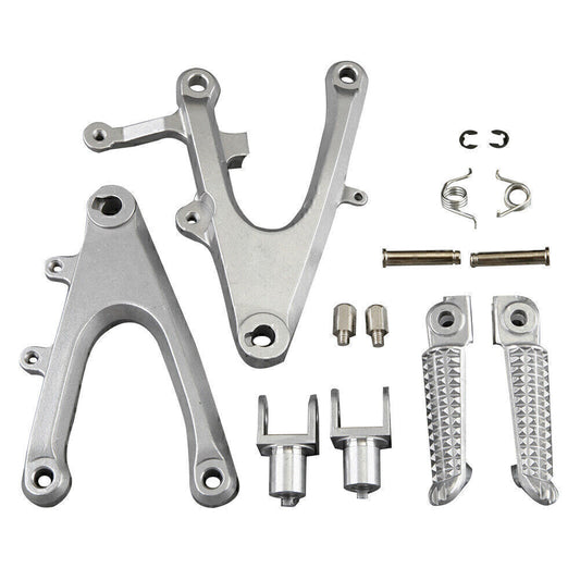 Front Rider Foot Pegs Footrest Bracket for YAMAHA YZF R1 2004 - 2006 Motorcycle
