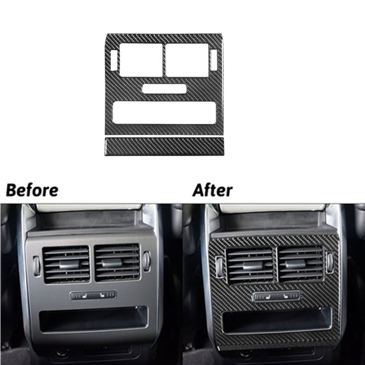 2Pcs Carbon Fiber Rear Air Vent Panel Trim For Land for Range Rover Sport 2014-2017