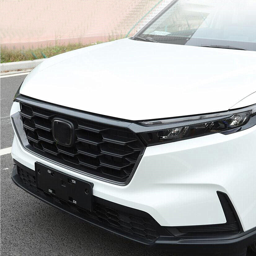for Honda CR-V 2023-2024 Carbon Fiber Front Engine Hood Panel Cover Trim decor