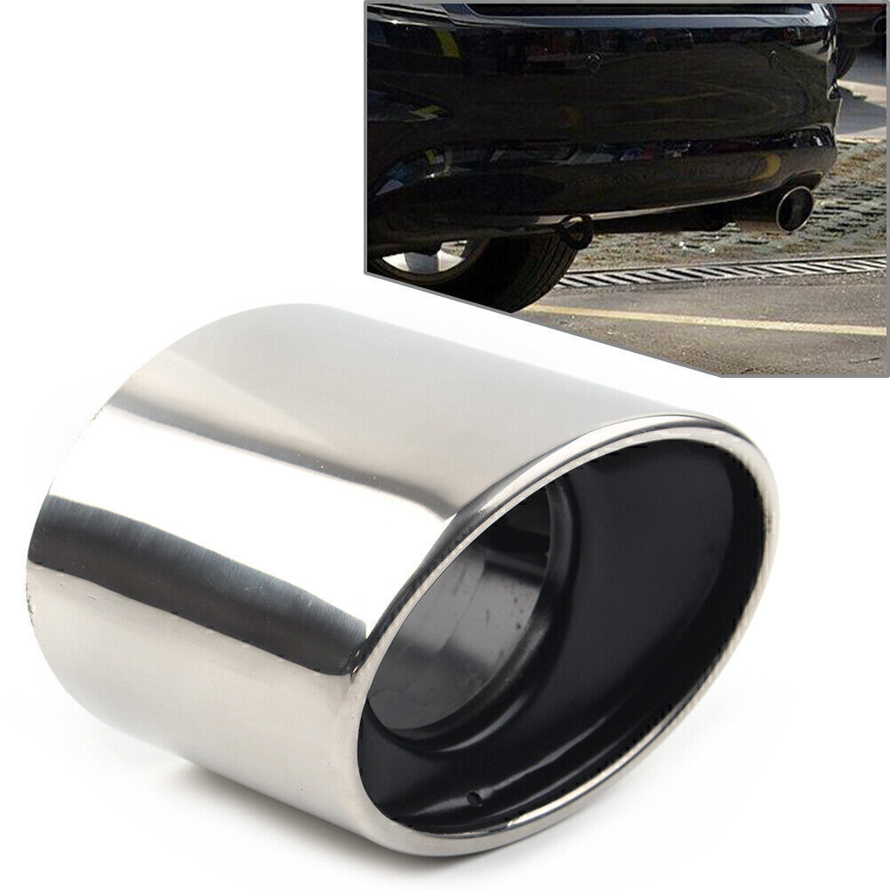 Car Steel Chrome Rear Exhaust Pipe Tail Muffler Tip Fit for Honda Accord 2008-2012 Q