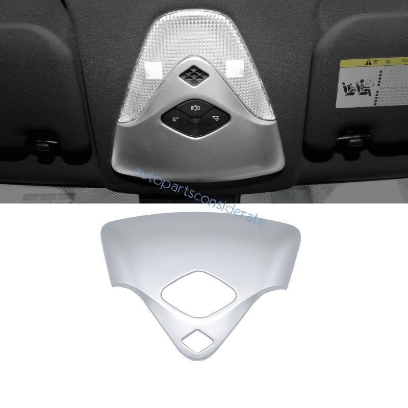for Toyota CHR C-HR 18-2022 ABS Matte Silver Roof Front Reading Light Cover Trim