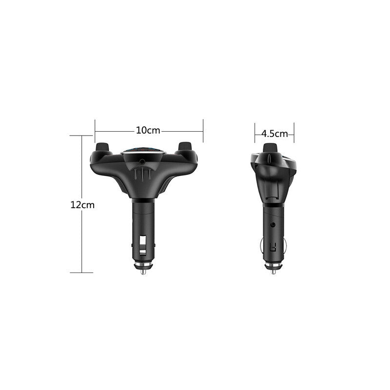 Bluetooth FM transmitter for car radio receiver/audio adapter USB charger mp3 n