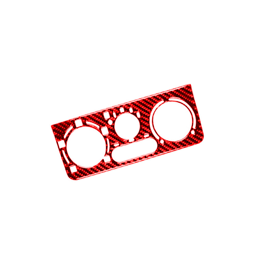 Carbon Fiber Rear Watercup Panel Holder Cover Trim for Chrysler 300 2005-07 v