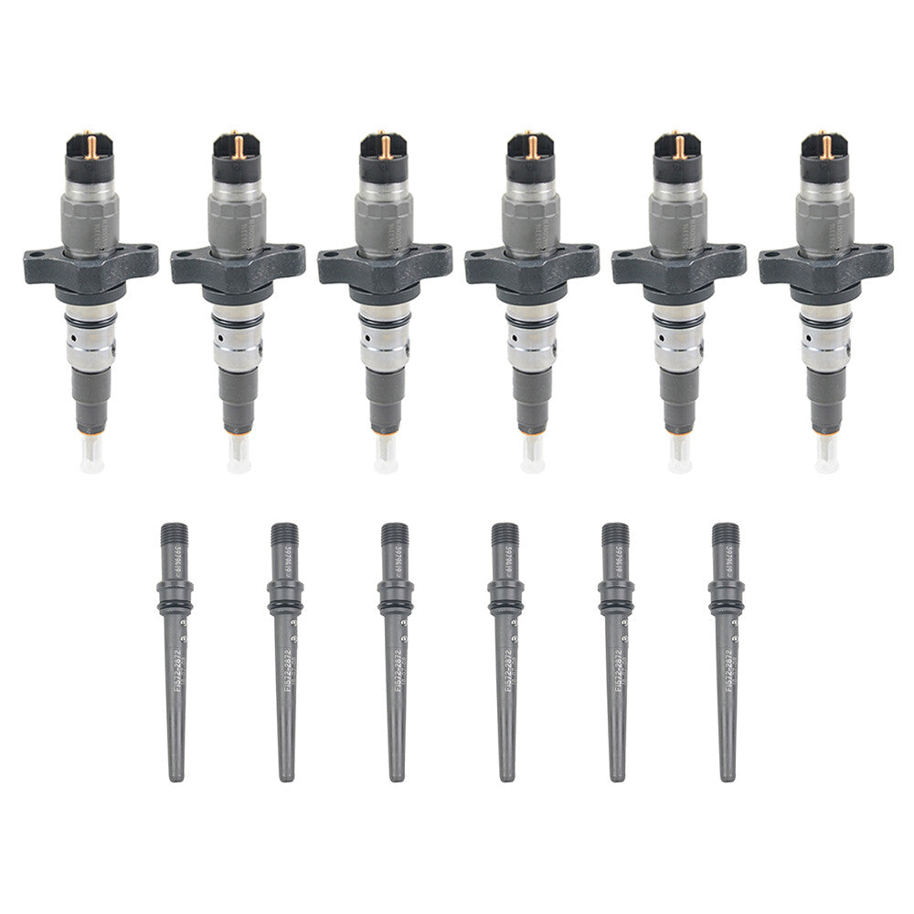 Fits 5.9L Diesel 2004-2009 for Dodge for Ram Common Rail Injector tubes Set of 6