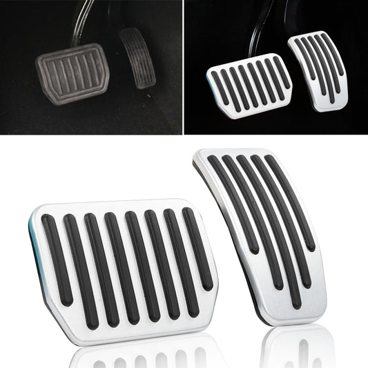 Aluminum anti-slip protective cover for Model 3/Y foot pedals - n