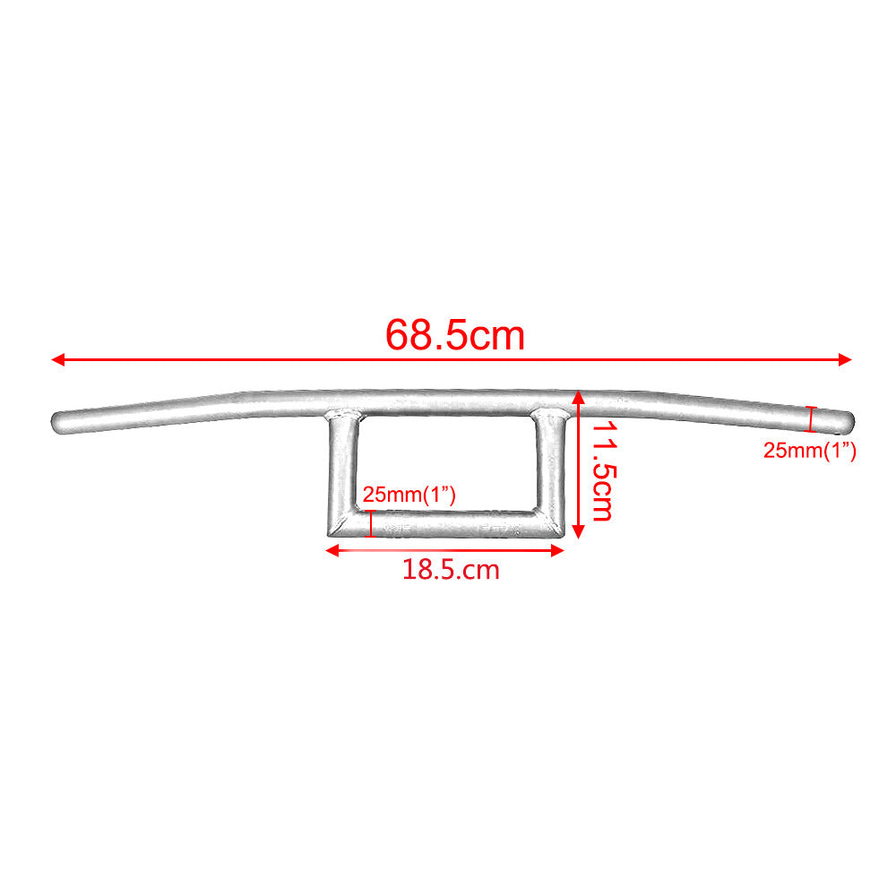 1 Z Bar Motorcycle Drag Handlebar for Suzuki Chopper Bobber Custom Universal
