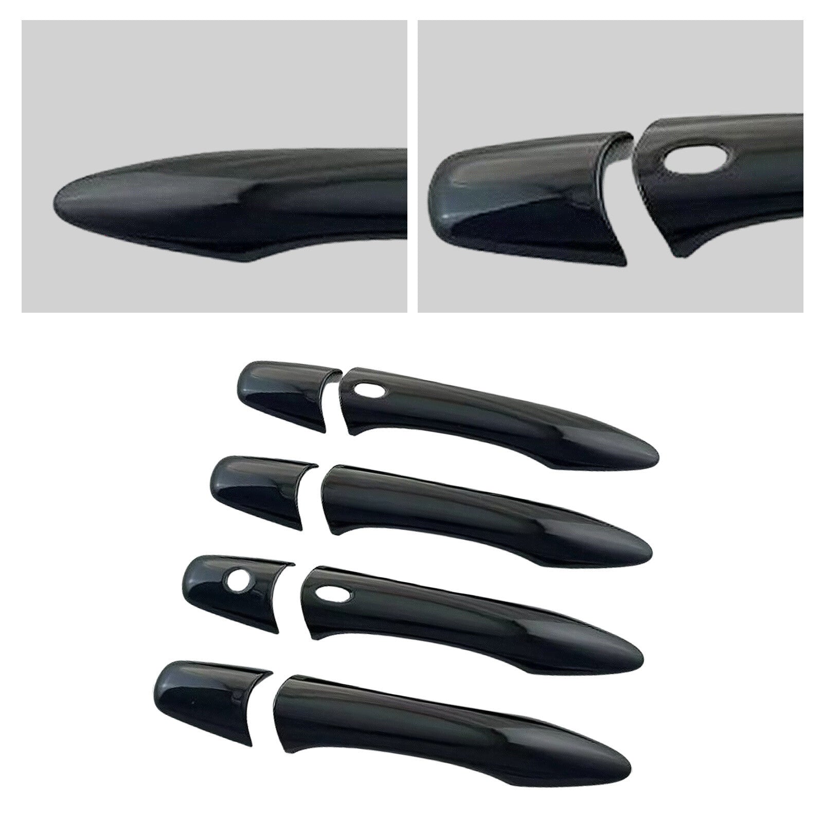 for Infiniti EX35 FX35 FX50 QX50 QX56 08 -17 Gloss black Door Handle Trim Cover