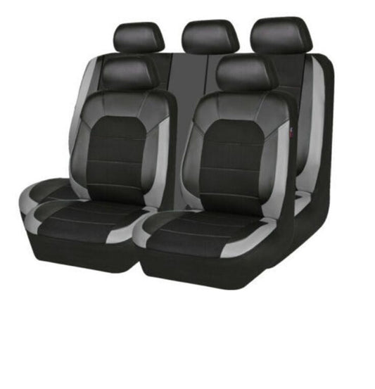 5 Seats Automobile for Seat Cover Car Cushion Protector Black/Gray Fit For Truck for SUV