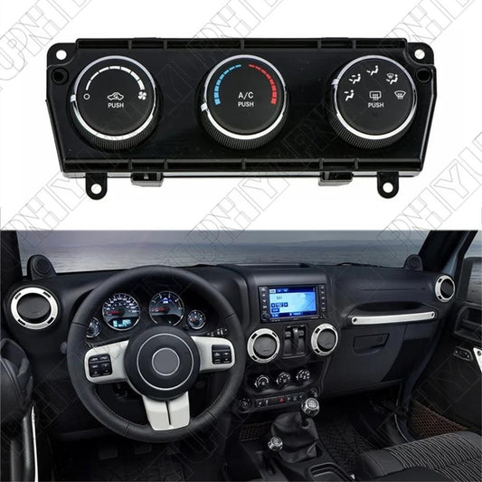 A/C Heater Climate Control Panel 55111168AI Fit for Jeep for Wrangler 2011 2012 2013 Q
