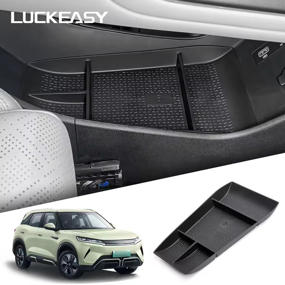 for BYD Yuan Pro 2024 2025 Center Console Lower Storage Box Organizer Tray