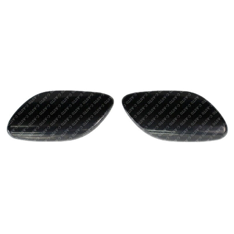 for VOLVO S80 2007-2013 Headlight Washer Cover Cap Pair Front Bumper 39870060