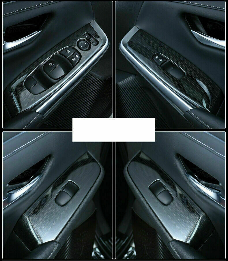 for Camry 2018-2020 Matte Silver Rear Reading Light Lamp Cover Decor Trim v