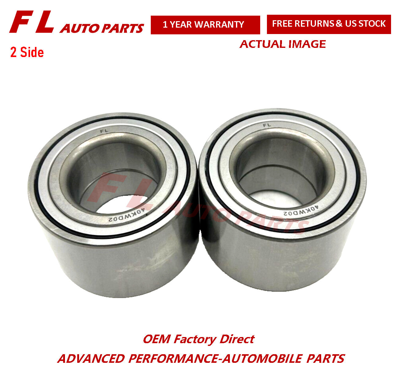 for Mitsubishi L200 2008-2023 Front Wheel Hub 2 Side MR992423 40KWD02