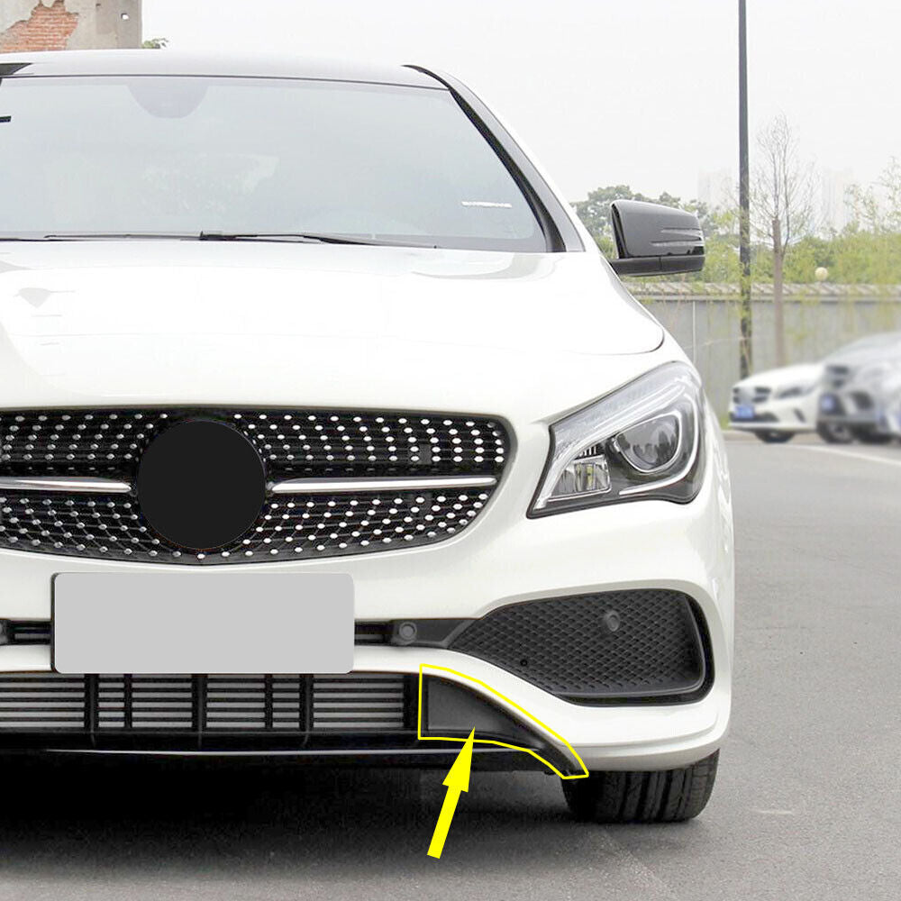 Left Driver Front Bumper Lower Trim Cover Fit for Mercedes C117 CLA 2017-2019