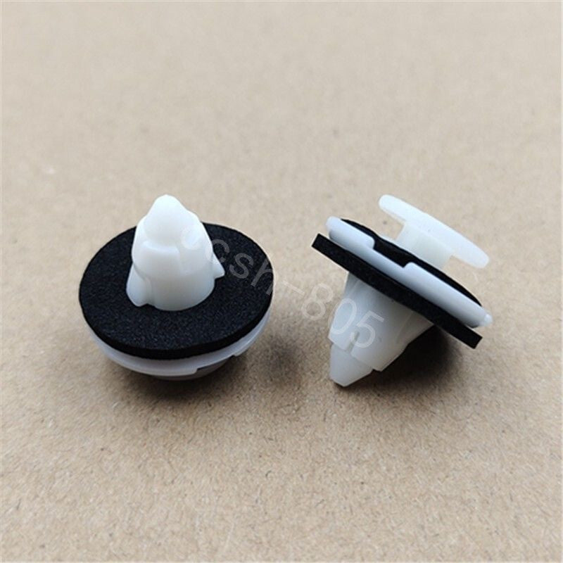 10Pcs Car Trunk Lid Tailgate Trim Clips Numberplate Light Retainer for Honda CRV