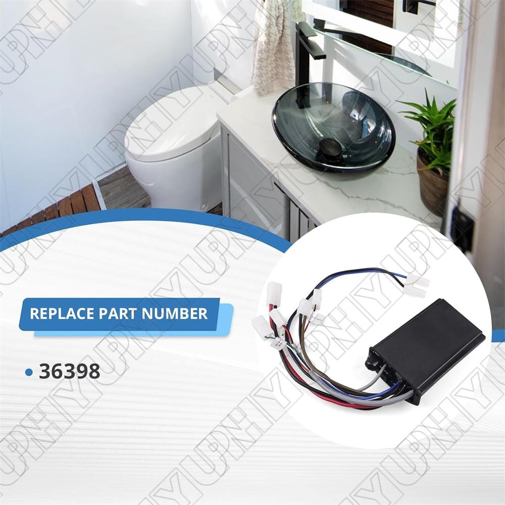 1 Set Toilet Automatic Flush Controller 36398 For RV Toilet Q