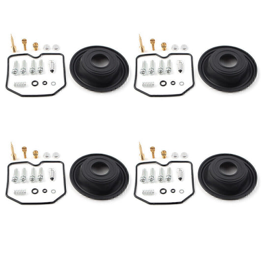 4X Carburetor Rebuild Kit Plunger Diaphragm For ZX900 900R 1984-1986 1985