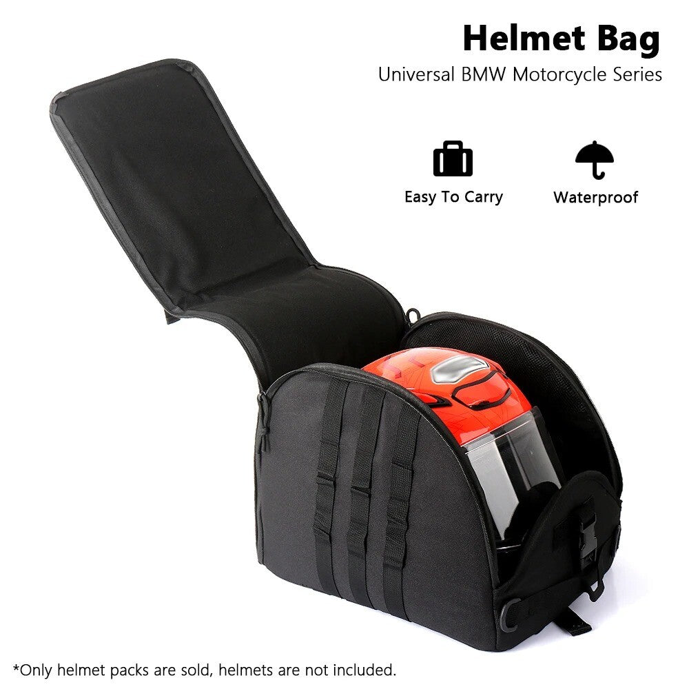 Helmet Bag Storage Carrying Large for BMW R1200GS R1250GS R1300GS ADV R18 RNINET