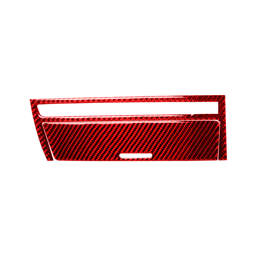 Red Carbon Fiber Panel Cover Trim Fit for BMW 3 Series E46 1998-05