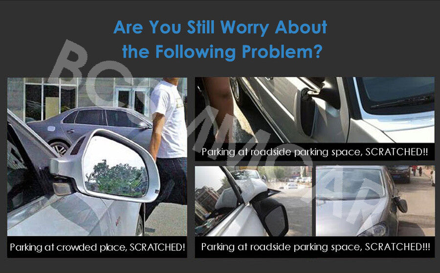 Car Auto Intelligent Side Mirror Rear View Mirror Fold Unfolod Closer System