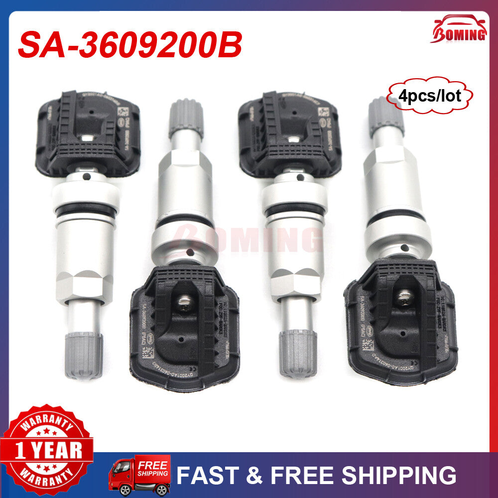 4x Tire Pressure Sensor TPMS SA3609200B for BYD E2 E3 Song DM Tang Yuan