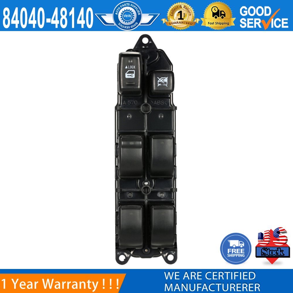 Power Master window and door switch driver side 84040-48140 for Lexus RX330 RX350