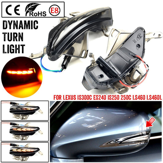 Dynamic Turn Light for Lexus IS IS300 IS350 GSE36 IS250C IS200D ES240 ES350 LS46