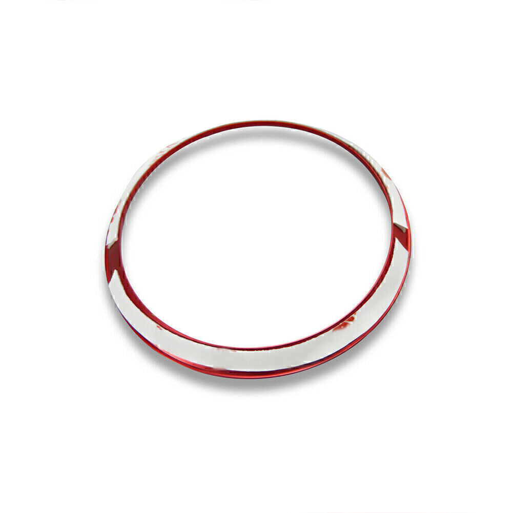 Silver Steering Wheel Center Decor Ring Logo Trim Fit for Mercedes-Benz C E CLA GLA