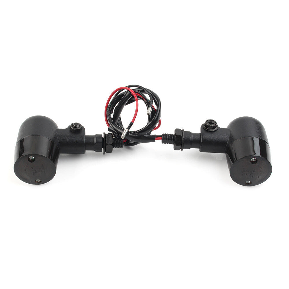 12V F¨¹r for Harley for Honda for Yamaha for Suzuki Bernstein Blinker Bremslicht Lampe 10mm Braun