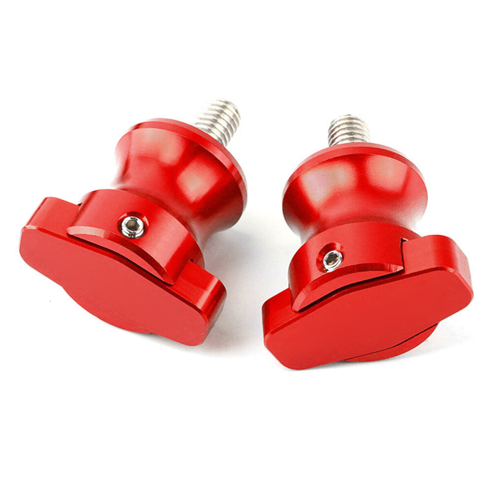 Fit for Honda CBR600RR 03-17 M8 Red Motorcycle Swingarm Sliders Spools Stand Screws