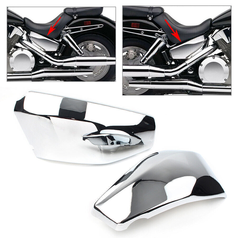 Battery Side Covers Fit for Honda VTX1300 R/S/C/T 2003-2009 2004 2005 2006 07 08 ABS