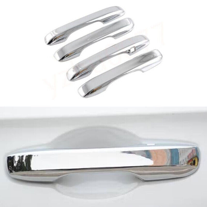 for Honda CR-V CRV 23-2024 4PCS Chrome Exterior Door Handle Moulding Cover Trim