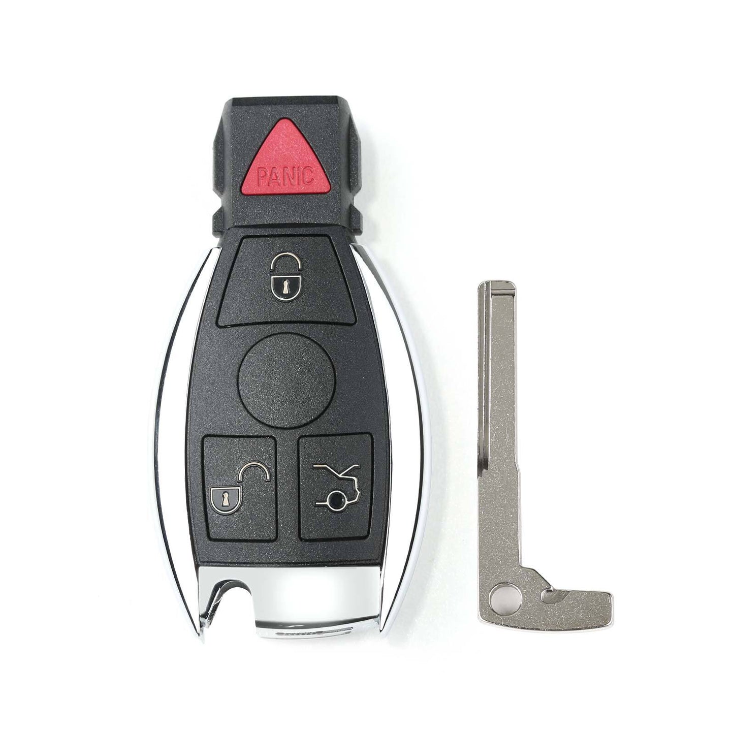 for Smart Key Shell 4 Buttons Fit for Mercedes-Benz Universal (without Logo)