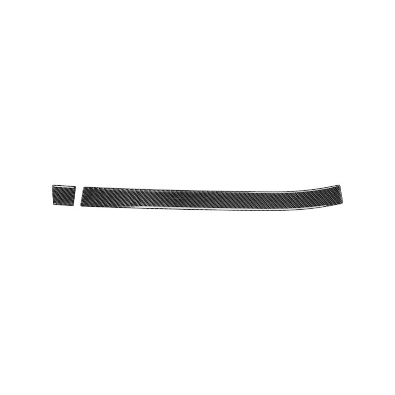 2x Carbon Fiber Dashboard Console Strip Cover Trim for Honda S2000 2004-2009