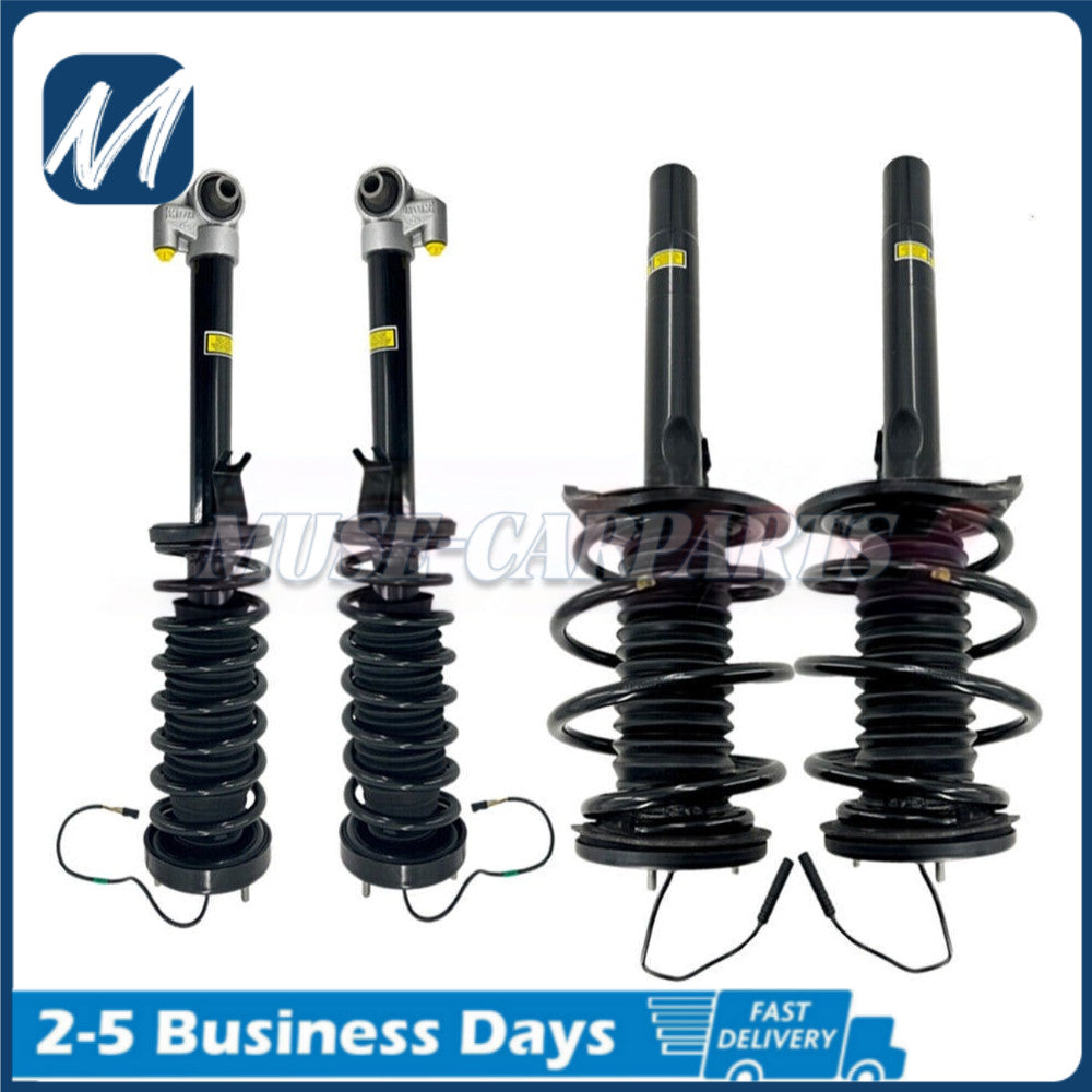 Pair Front Shock Strut Assemblies Magnetic Fit for Audi RS3 A3 S3 Premium 2016-22