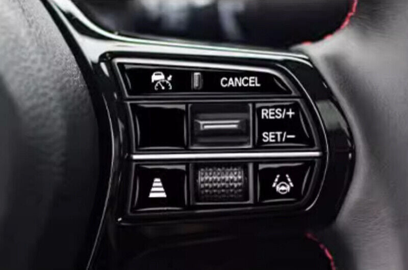 6pcs Black Steering Wheel Button Cover Trim Fit for Honda Accord 11th 2023 UP