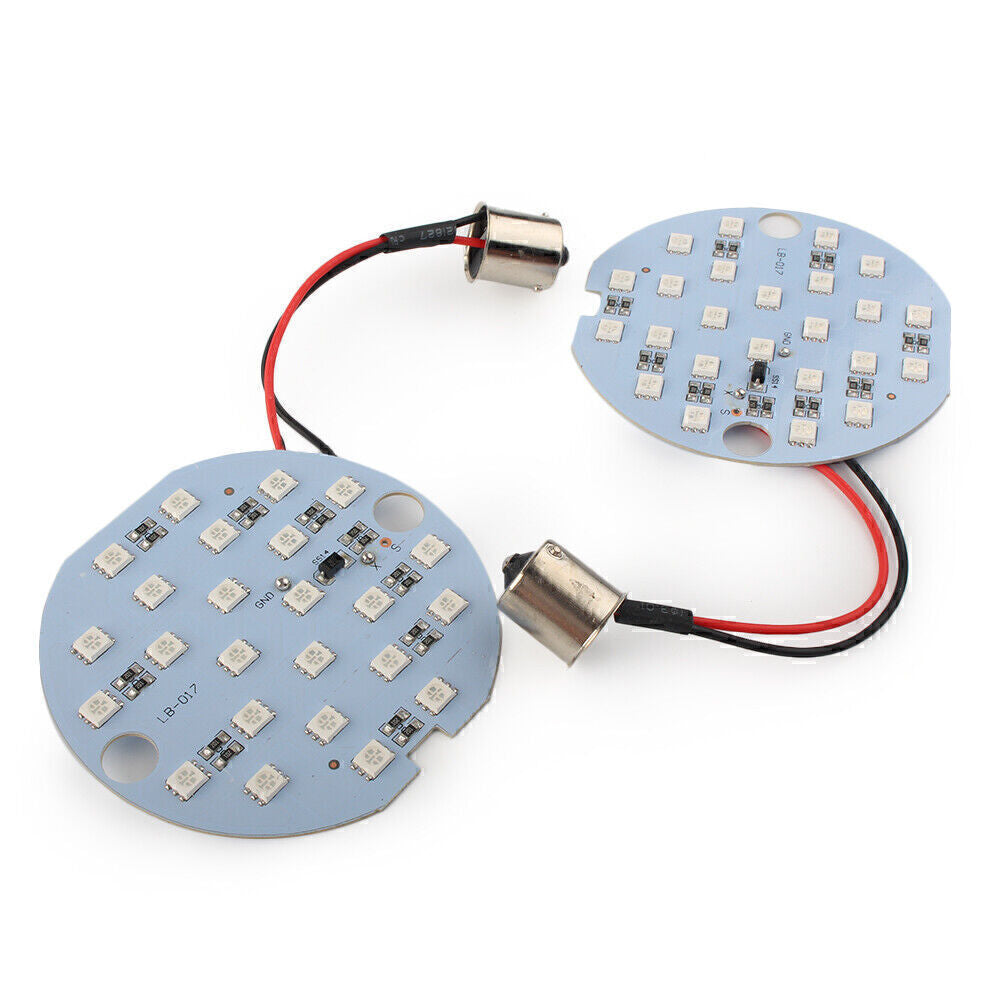 Turn Signal/Daytime Running Panel Light Fit for Harley 1156 BA15d Socket Base Plug