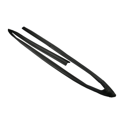 Front Left Window Channel Guide Fits for Honda for Accord 2003 2004 2005 2006 2007 Black Q